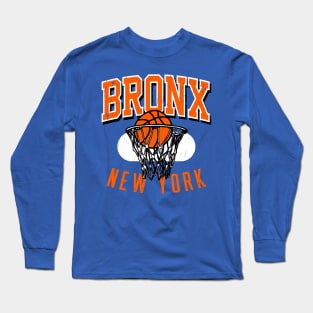 Bronx New York Vintage Style Long Sleeve T-Shirt